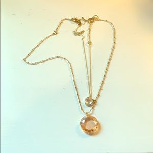 Layering necklaces